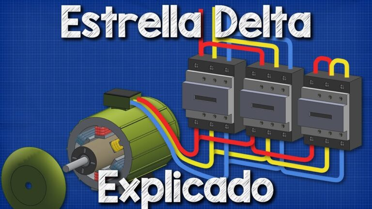 conexion delta y estrella motor trifasico