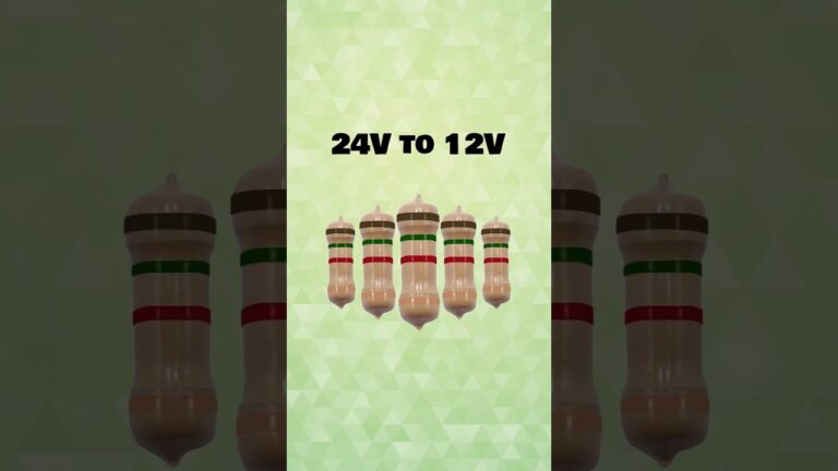 convertir placa solar 24v a 12v