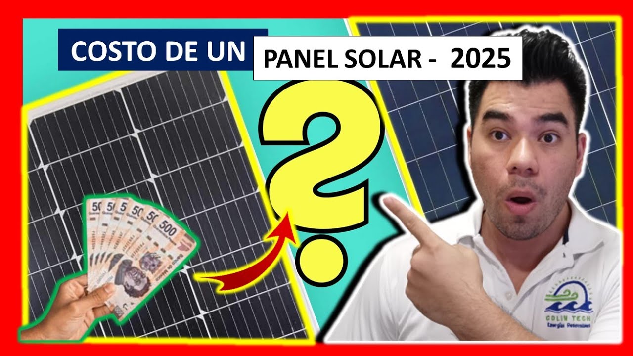costo de paneles solares en mexico