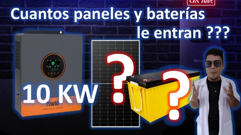 cuantas placas solares necesito para 10000w