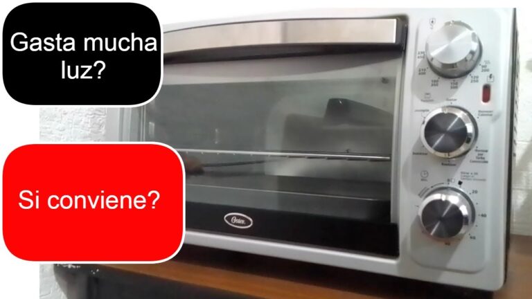 cuanto consume un horno electrico a 200 grados