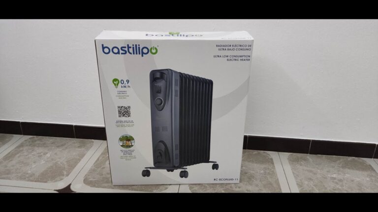 cuanto consume un radiador eléctrico de bajo consumo