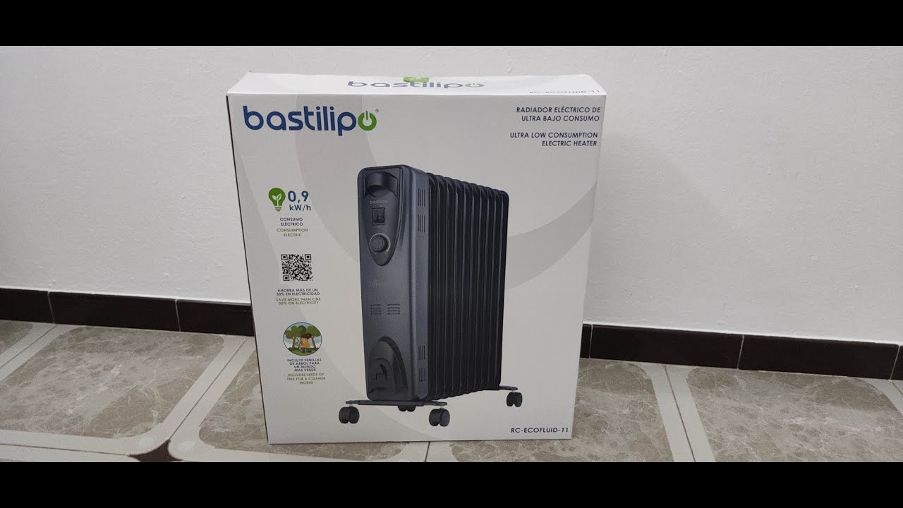 cuanto consume un radiador eléctrico de bajo consumo