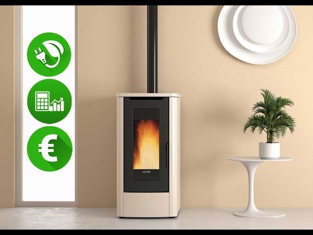 cuanto consume una estufa de pellets de 12 kw