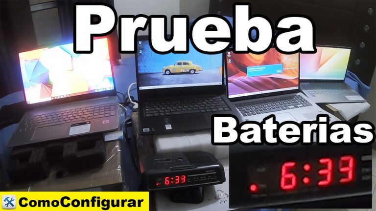 cuanto dura una bateria de portatil