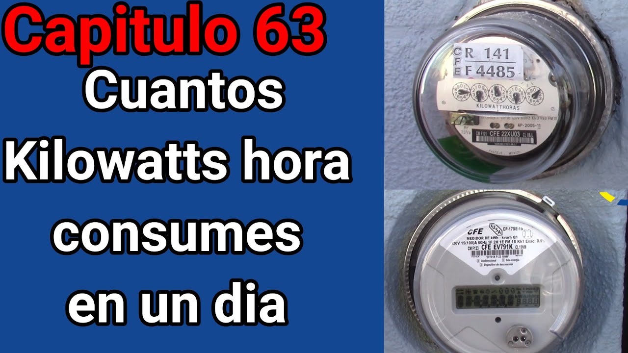 cuanto es el consumo normal de luz en una casa