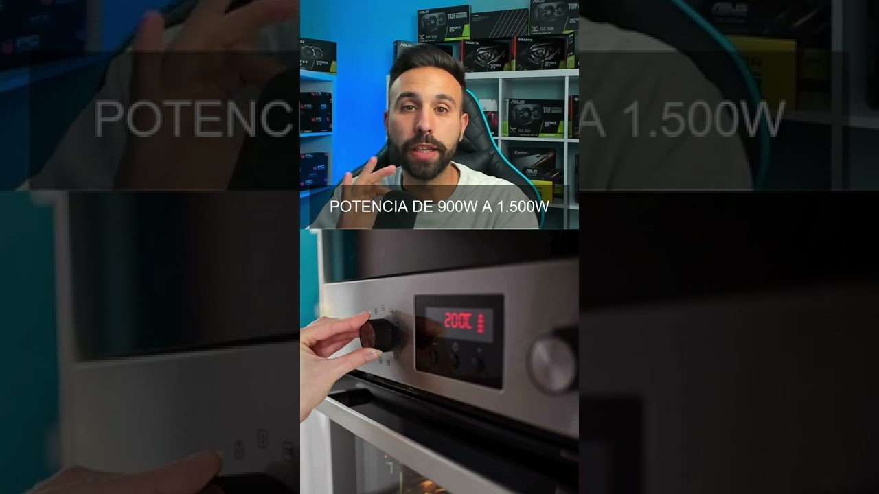 cuanto gasta un horno por hora en euros