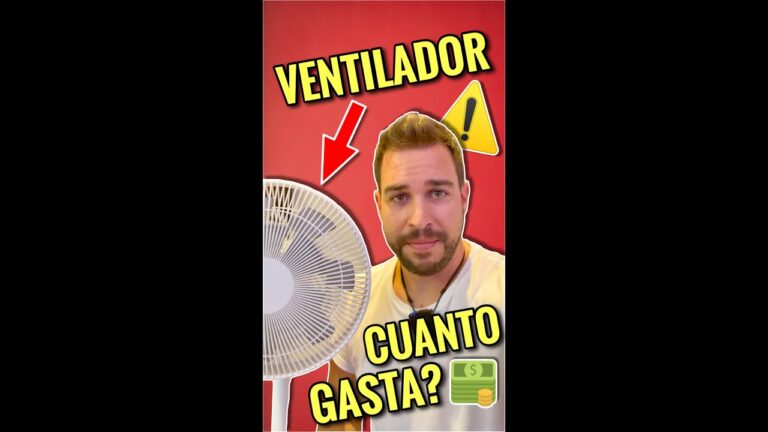cuanto gasta un ventilador de pie en euros