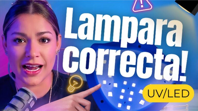 cuantos w debe tener una lampara de uñas