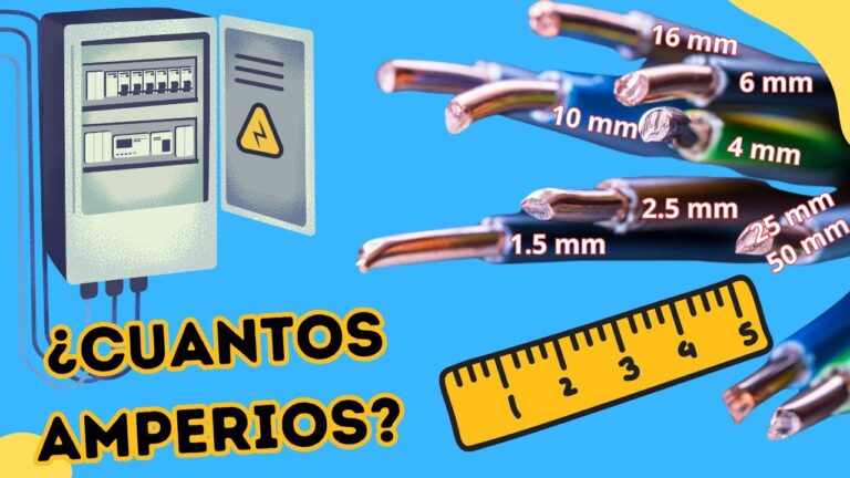 cuántos watios aguanta un cable de 6mm