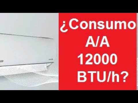 cuantos watts consume un aire acondicionado de 3000 frigorias