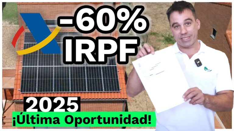 deducción por instalación de placas solares
