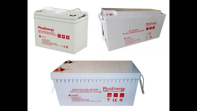 diferencia entre bateria agm y gel