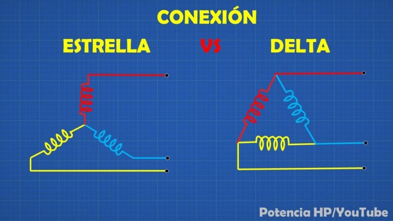 diferencia entre conexión delta y estrella