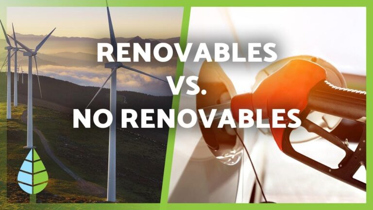 diferencia entre energia renovable y no renovable