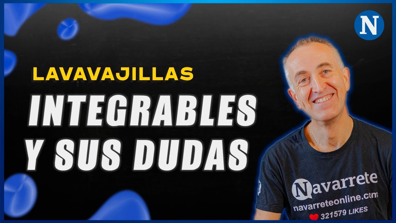 diferencia entre lavavajillas integrable y libre instalación