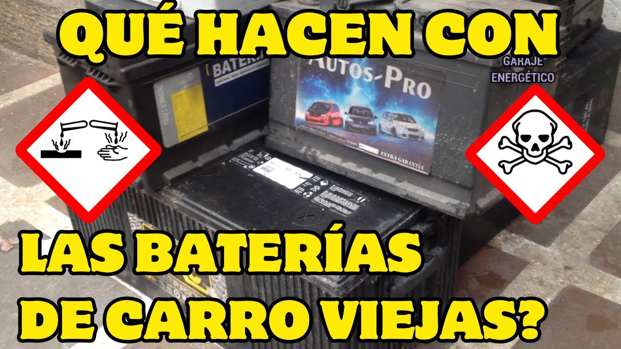 donde vender una bateria de coche usada