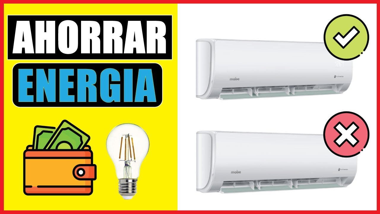 el aire acondicionado gasta mucha luz