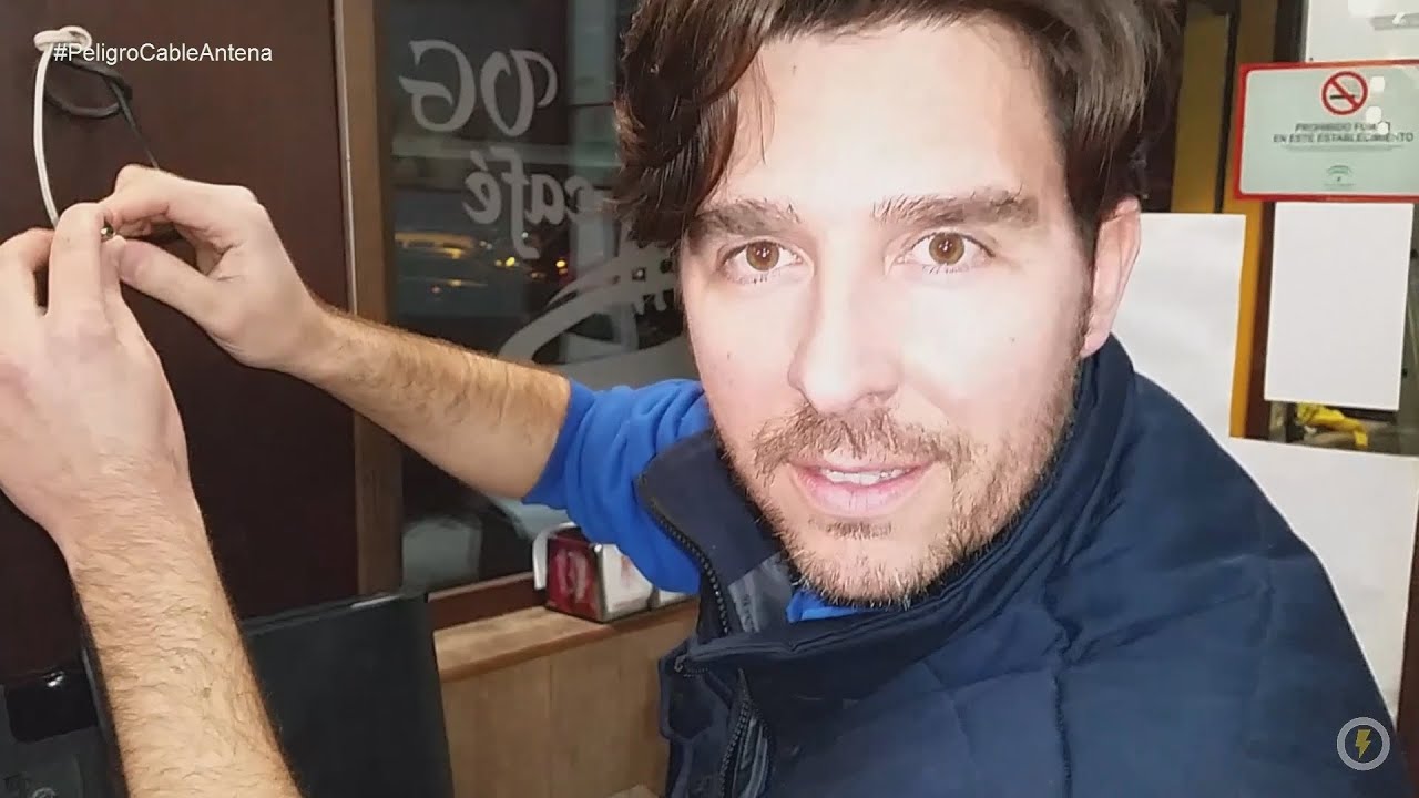 el cable de antena tiene corriente