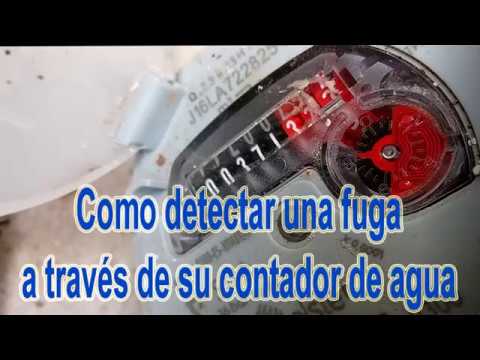 el contador de agua no se mueve