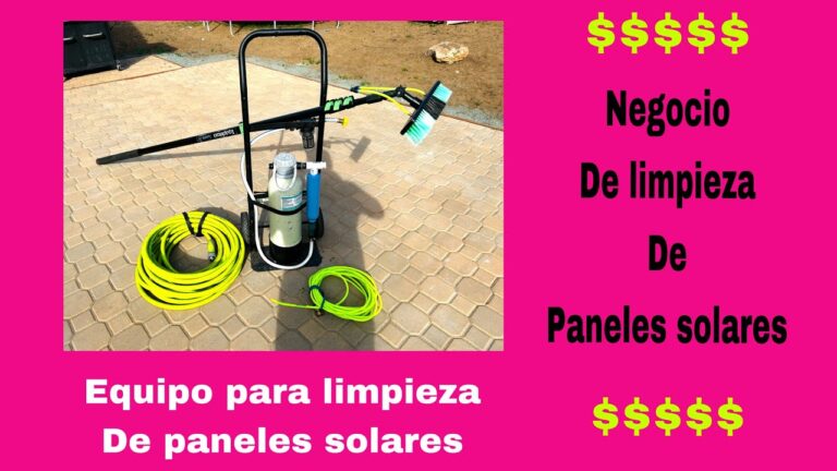 empresas de limpieza de placas solares