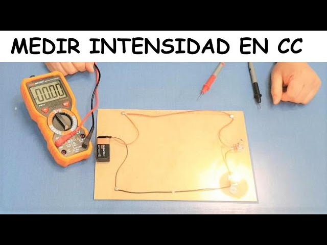 en que se mide la intensidad de corriente