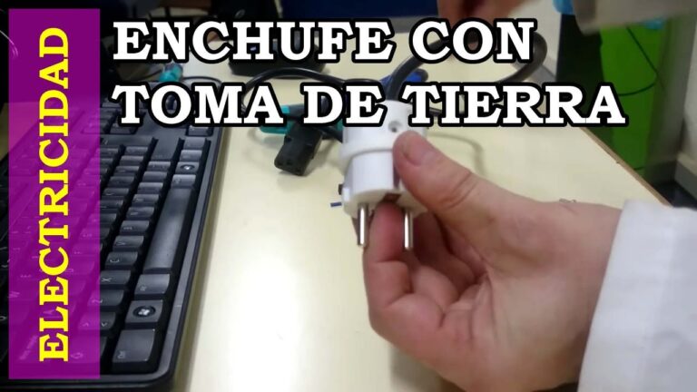 enchufe macho con toma de tierra