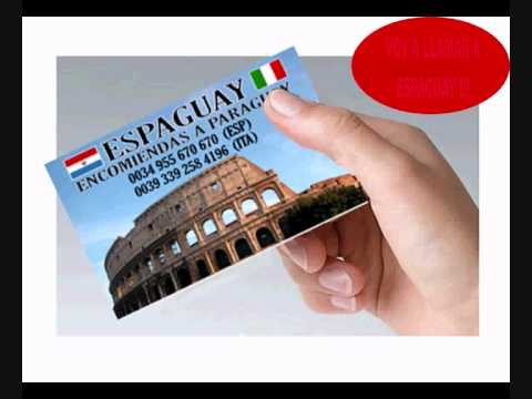 envío de cajas a paraguay desde españa