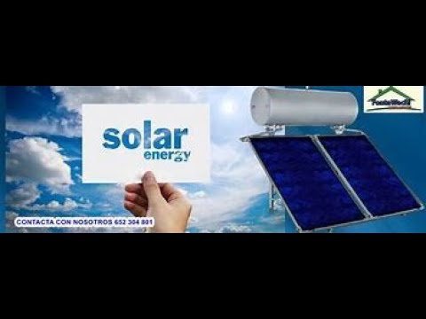 esquema energia solar termica acs y calefaccion