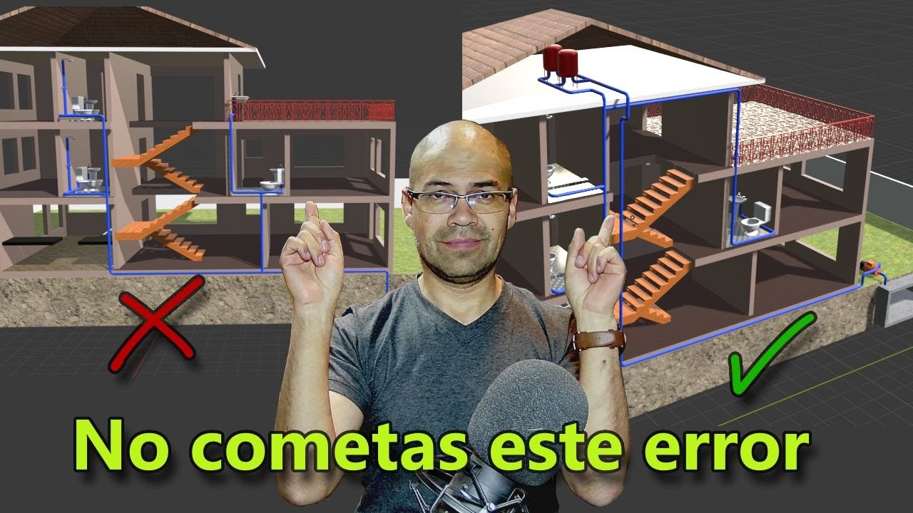esquema instalación de agua en una vivienda