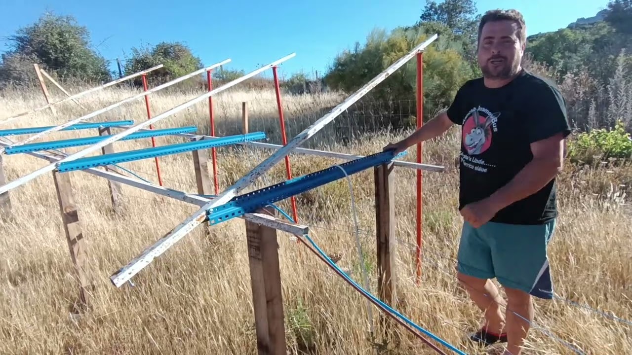 estructura de soporte para paneles solares