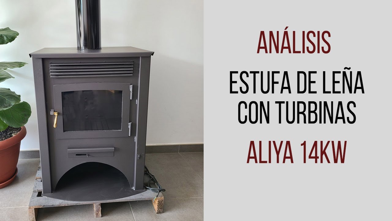 estufas de leña con turbina de aire
