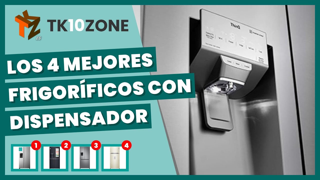 frigoríficos con dispensador de agua y hielo una puerta
