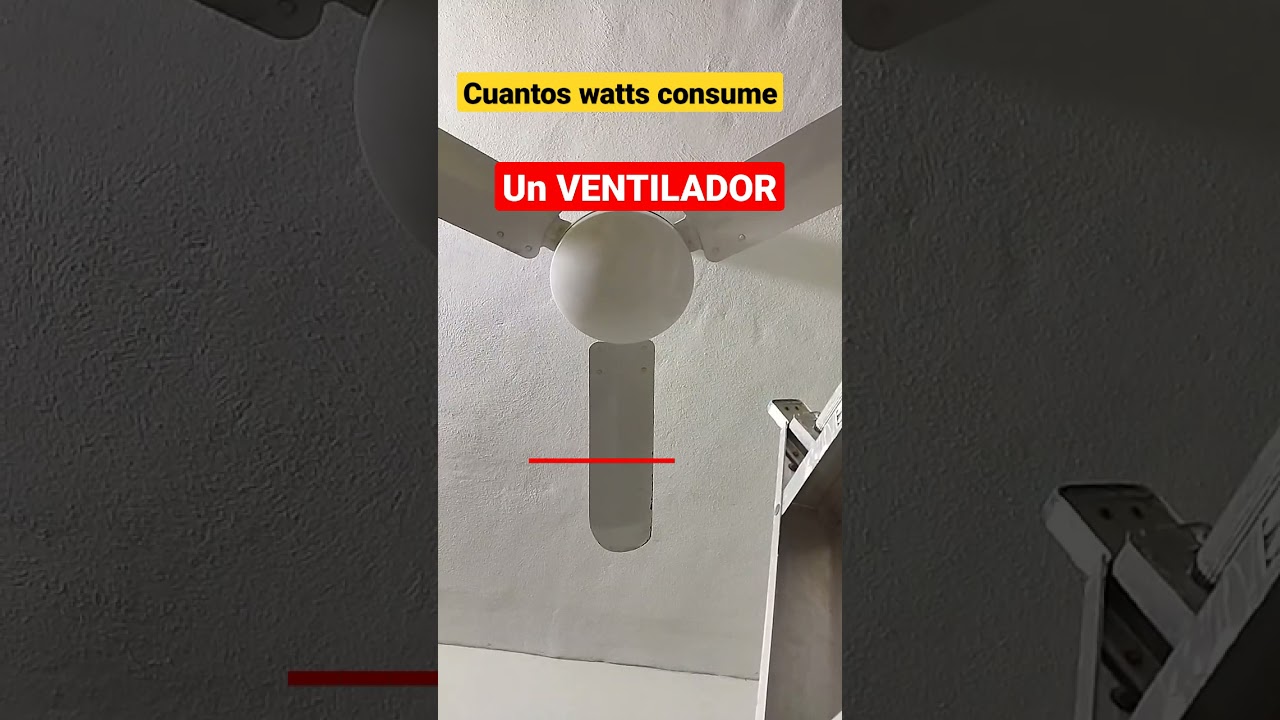 gasta mucho un ventilador de techo