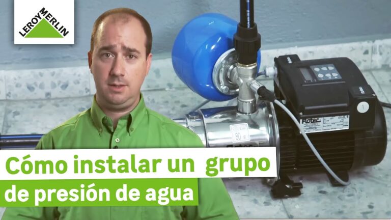 grupo de presión de agua bricodepot