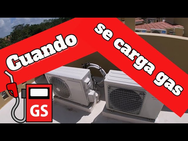 hay que recargar el aire acondicionado de casa