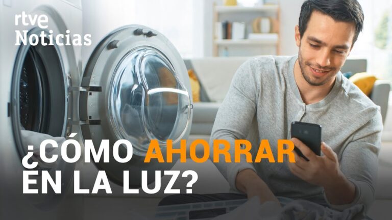 hora más barata para poner la lavadora