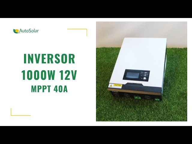 inversor cargador 1000w 12v mppt voltronic