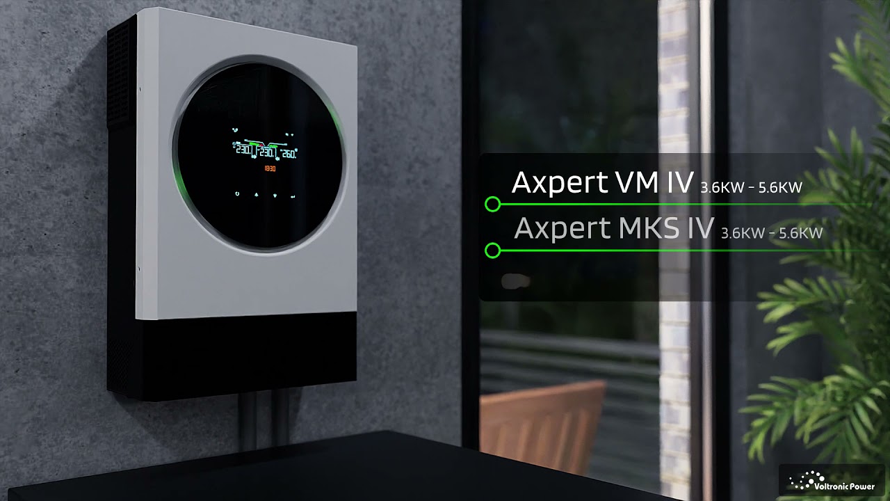 inversor voltronic axpert vm iv 5.6kw 48v
