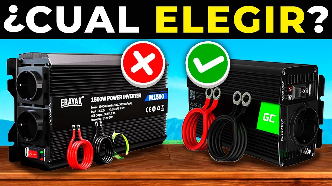 inversores de corriente de 12v a 220v