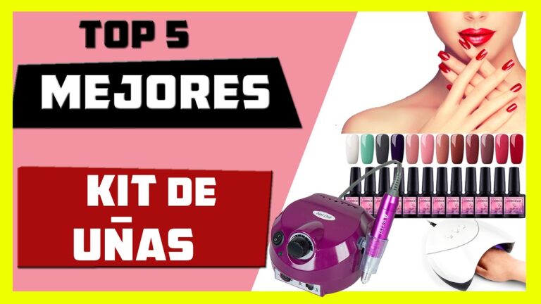 kit completo de uñas de gel