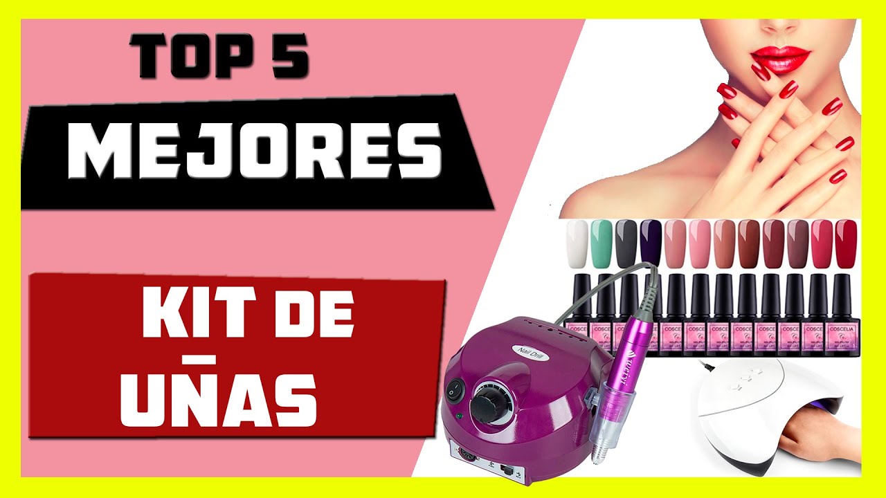 kit completo de uñas de gel