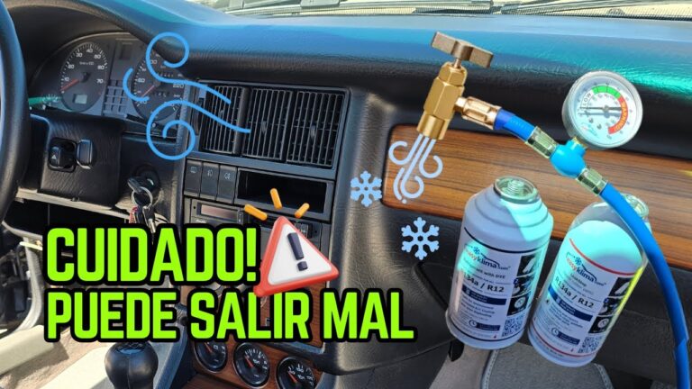 kit de carga de aire acondicionado