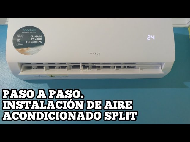 kit de instalacion de aire acondicionado