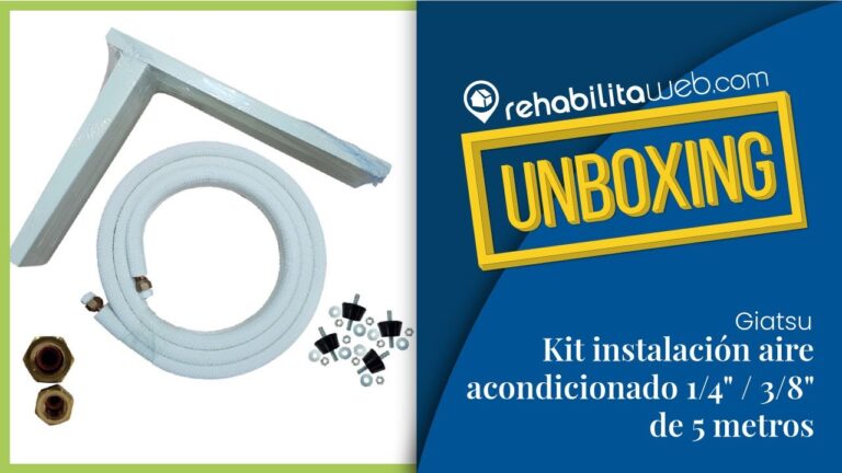 kit instalacion aire acondicionado 1/4 3/8