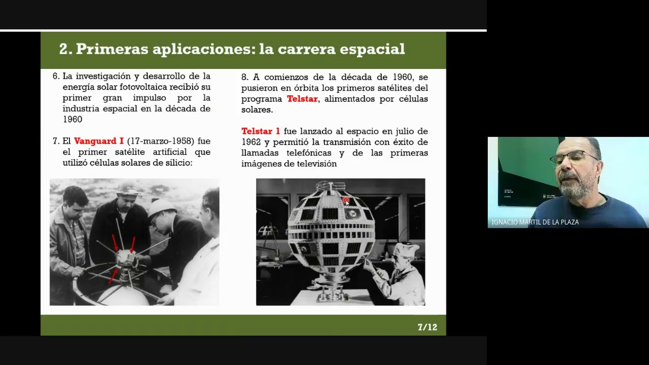 la historia de la energía solar