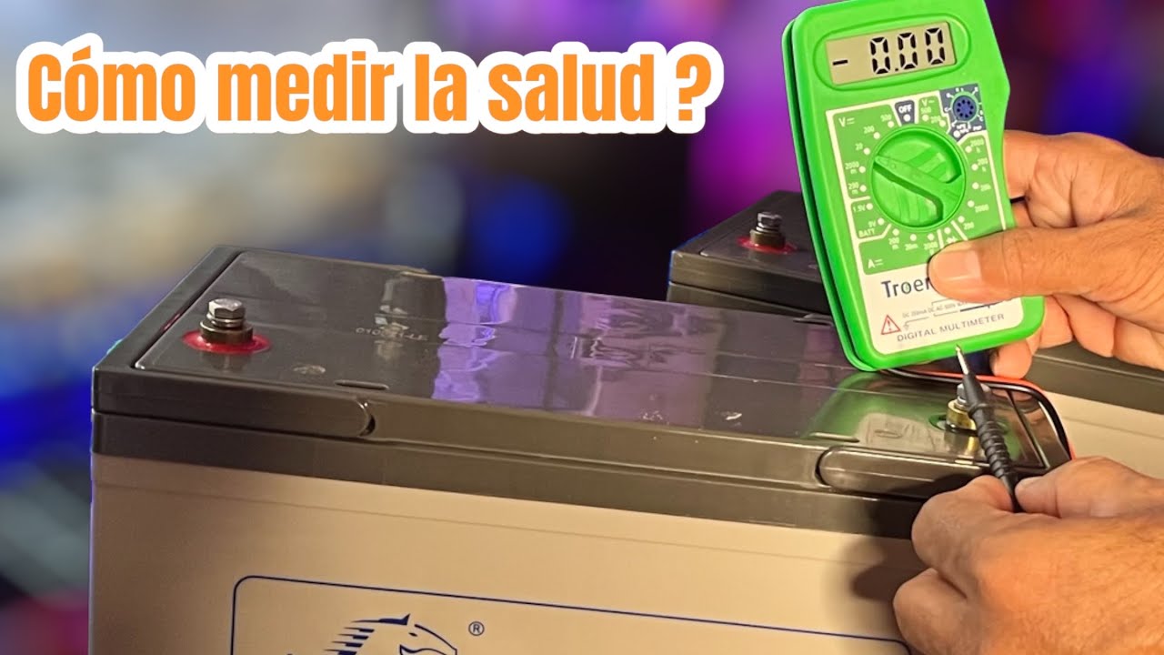 la mejor prueba para comprobar y reparar la batería solar