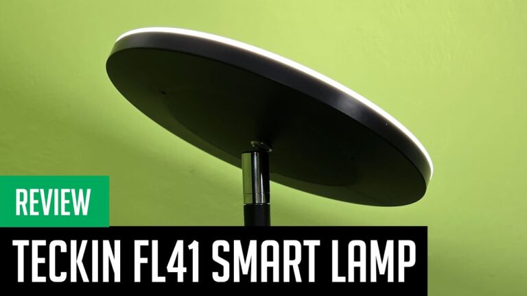 lampara de pie con luz de lectura