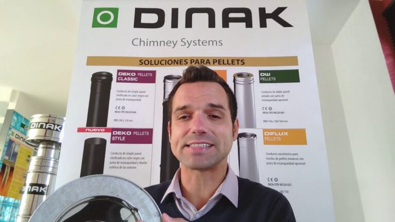 las estufas de pellets necesitan chimenea