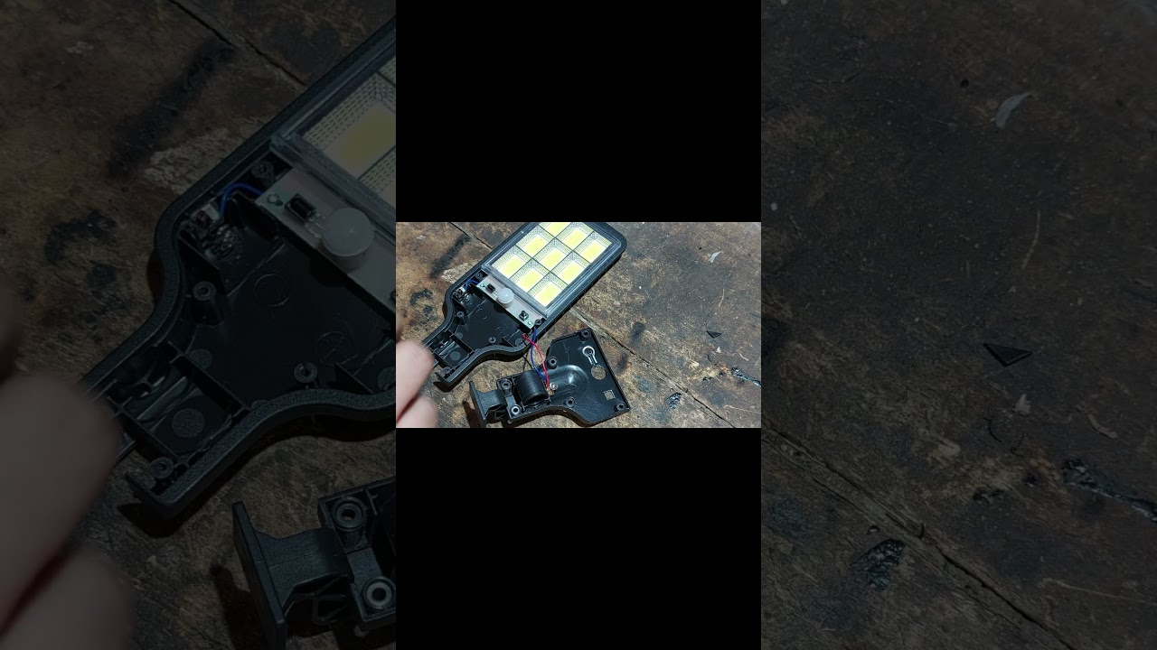 las luces solares se cargan prendidas o apagadas